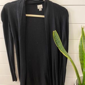 Black cardigan worn once